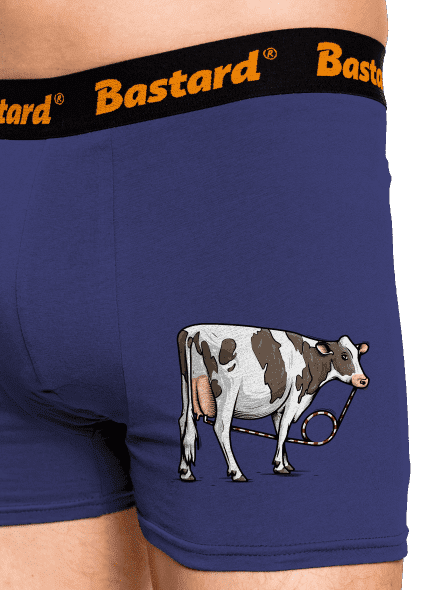 Cow drink boxeralsó Blue Navy