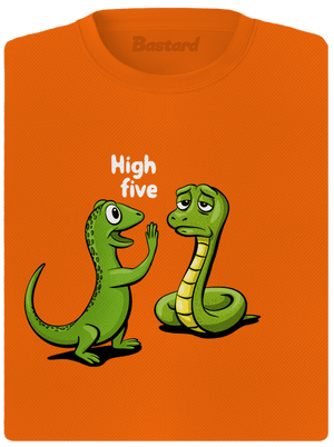 High Five női sportpóló Neon Orange