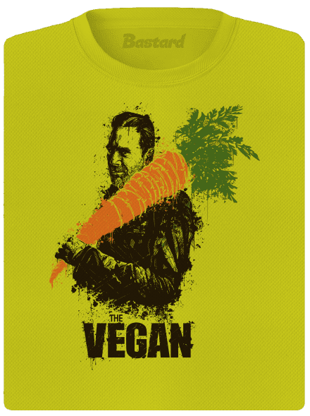 Vegán női sportpóló Neon Yellow