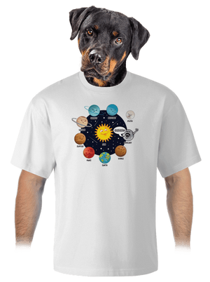 Mercury unisex túlméretezett póló White