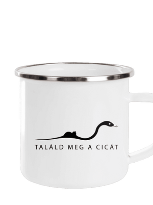 Találd meg a cicát pléhbögre White