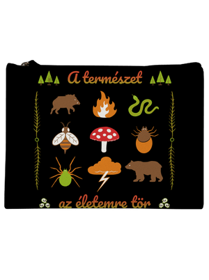 A természet az életemre tör kis táska Black