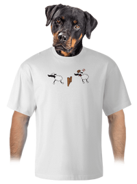 unisex túlméretezett póló