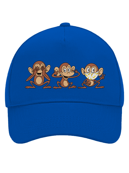 Kis majom baseballsapka Bright Royal
