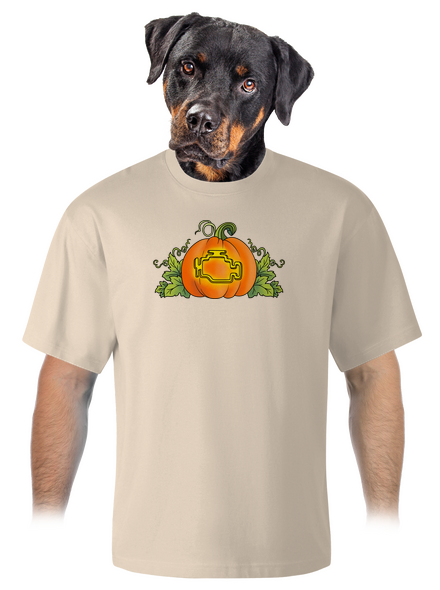 Kísérteties Halloween unisex túlméretezett póló Almond