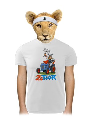 ZeThor gyerek sport póló White