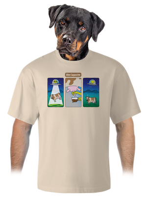 unisex túlméretezett póló