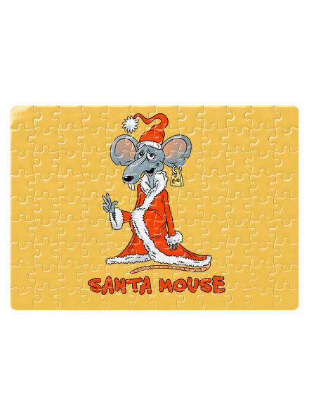 Santa mouse kirakós White