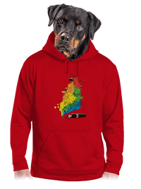 férfi kenguruzsebes pulóver