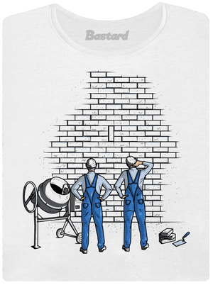 Kőművesek prémium női póló White