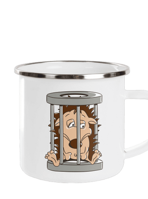 Sün a ketrecben pléhbögre White