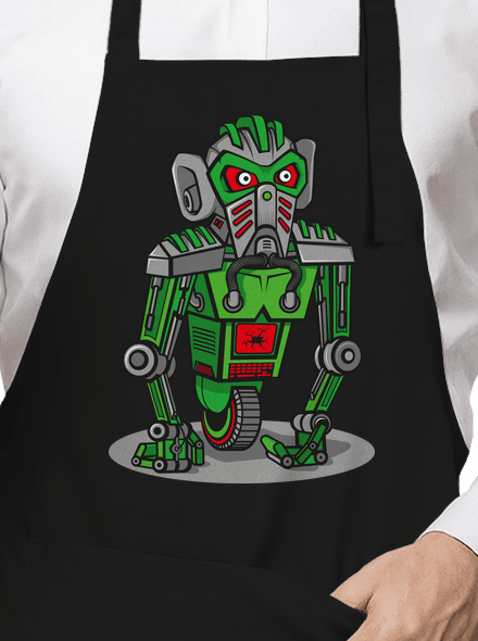 Robo gorilla kötény Black