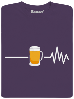 Beer help férfi póló Urban Purple