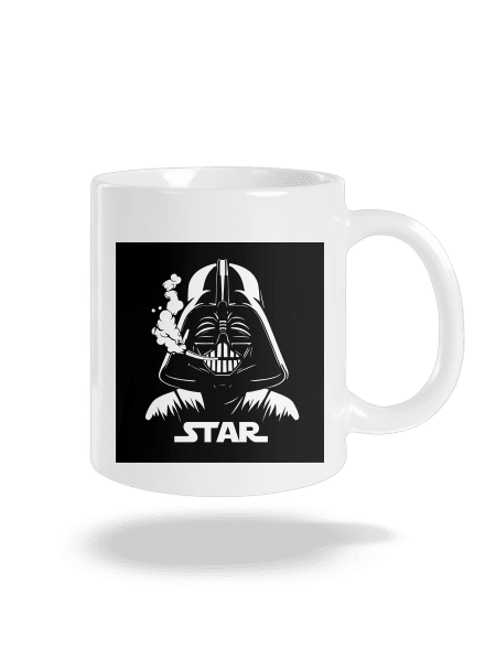Darth Star hagyományos bögre White