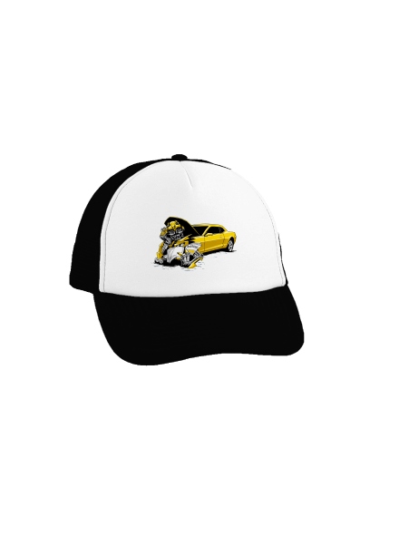 Hogyan kell csinálni teherautós sapka Black cap