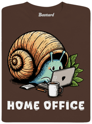 Sneka home office férfi póló Brown