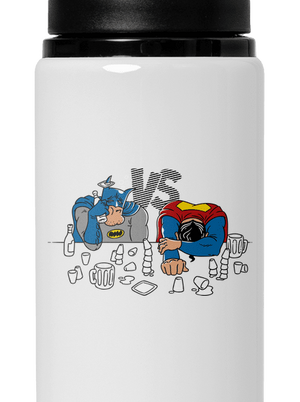 A szuperhősök harca kulacs White