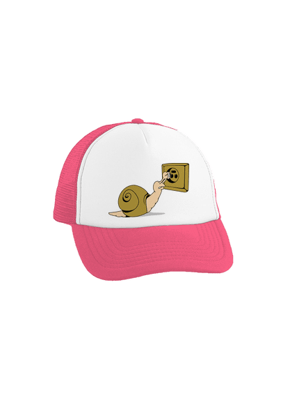 Kukkolás teherautós sapka Fluorescent Pink cap