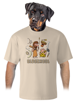 unisex túlméretezett póló
