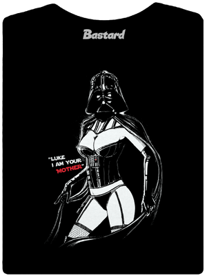Mrs. Vader prémium női póló Black