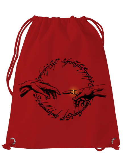 God of ring hátizsák Red Mal