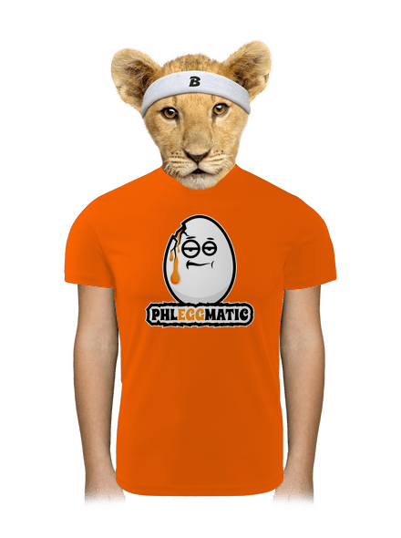 Phleggmatic gyerek sport póló Neon Orange