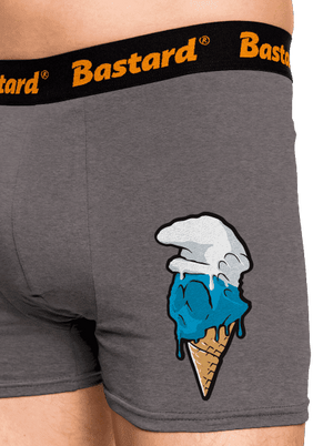 Törpfagylalt boxeralsó Gray Melange