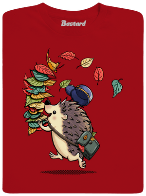 Postás férfi hosszú ujjú póló Red