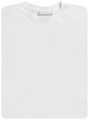 Nyomtatás nélkül férfi póló White