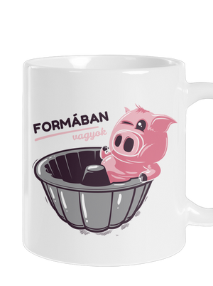 Formában hagyományos bögre White