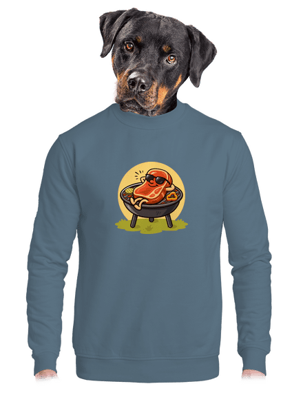 Nyári jóllét unisex crewneck Nordic Blue