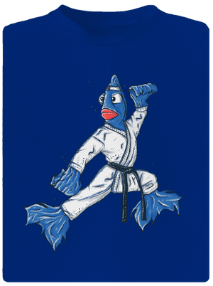  férfi sportpóló Royal Blue Mal