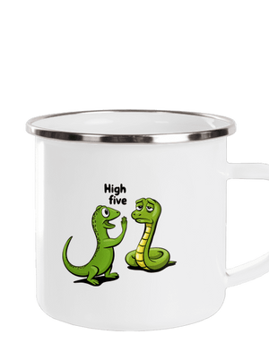 High Five pléhbögre White