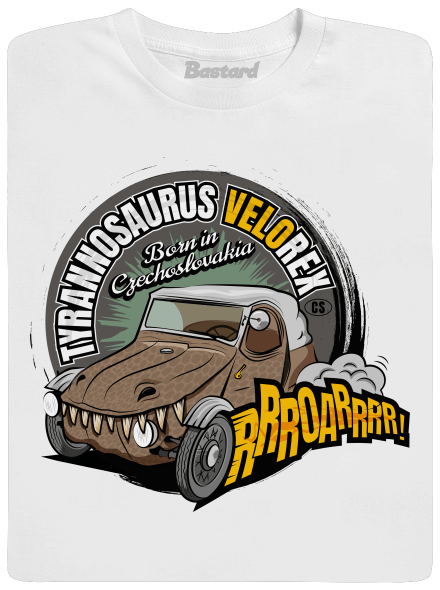 Tyrannosaurus Velorex gyerek póló White